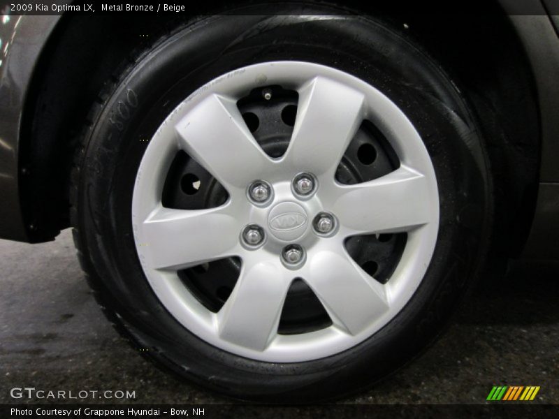 Metal Bronze / Beige 2009 Kia Optima LX