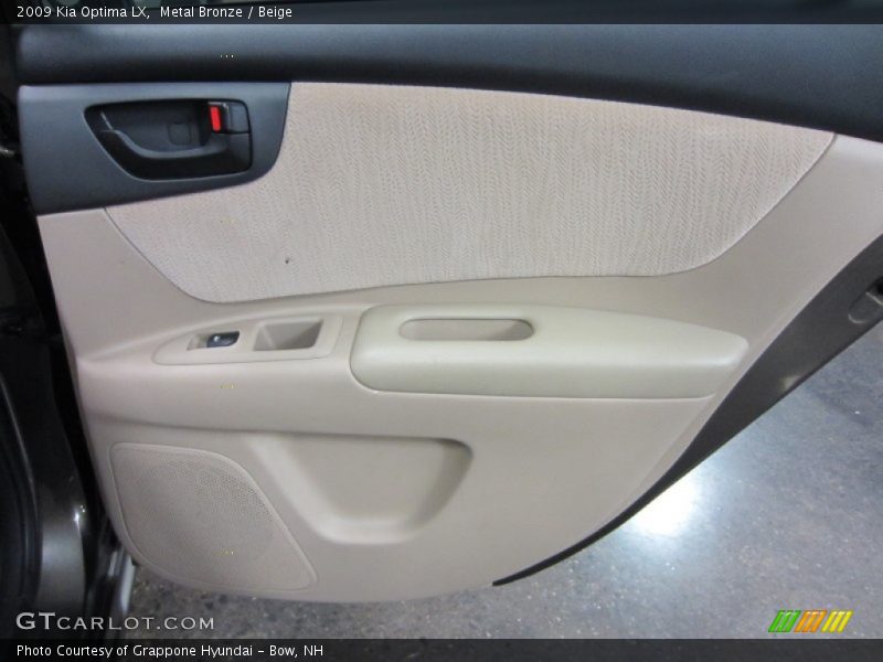 Metal Bronze / Beige 2009 Kia Optima LX