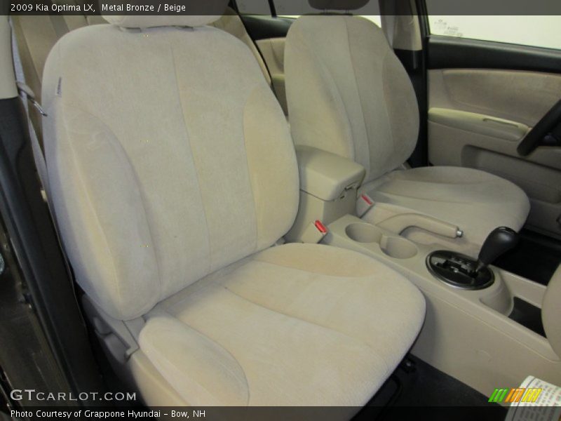 Metal Bronze / Beige 2009 Kia Optima LX
