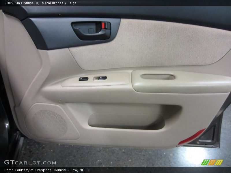 Metal Bronze / Beige 2009 Kia Optima LX