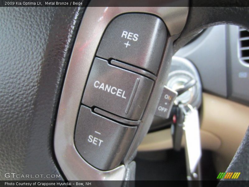 Metal Bronze / Beige 2009 Kia Optima LX