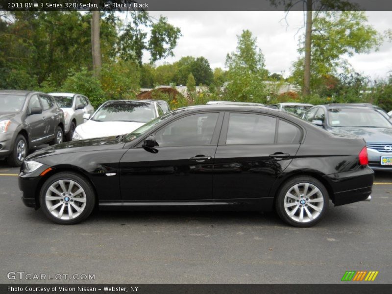 Jet Black / Black 2011 BMW 3 Series 328i Sedan