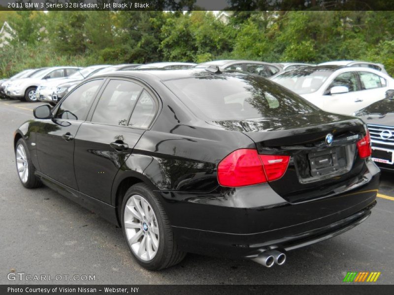Jet Black / Black 2011 BMW 3 Series 328i Sedan