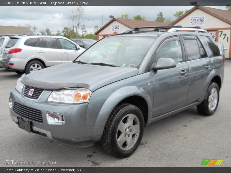 Cypress Green / Gray 2007 Saturn VUE V6 AWD