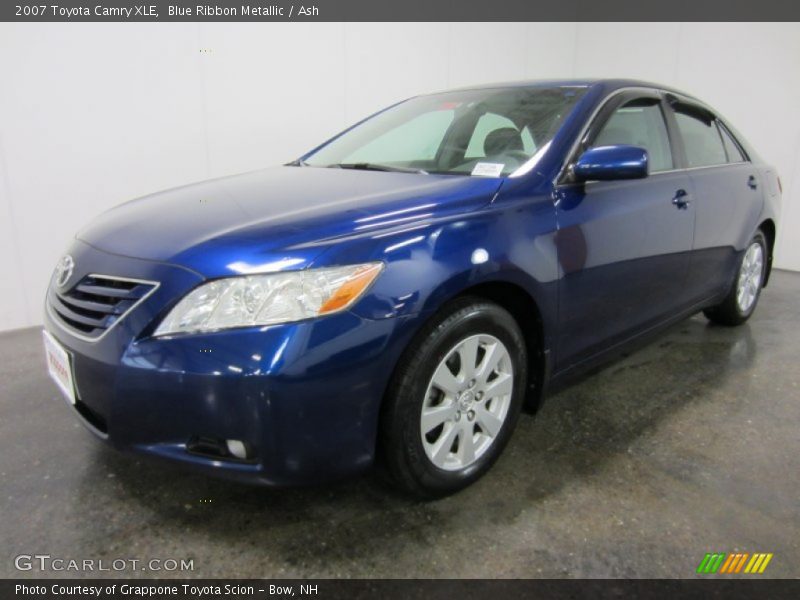 Blue Ribbon Metallic / Ash 2007 Toyota Camry XLE