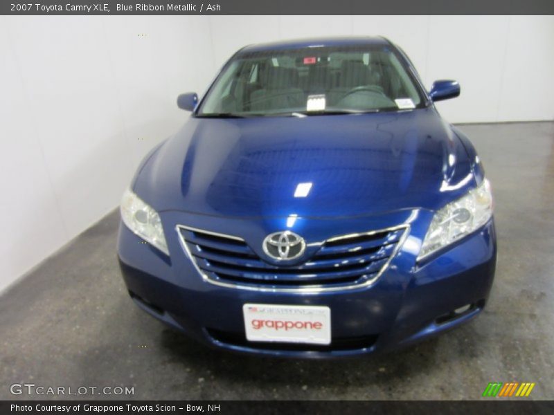 Blue Ribbon Metallic / Ash 2007 Toyota Camry XLE