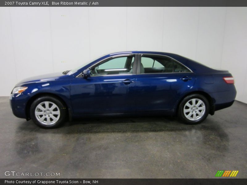 Blue Ribbon Metallic / Ash 2007 Toyota Camry XLE