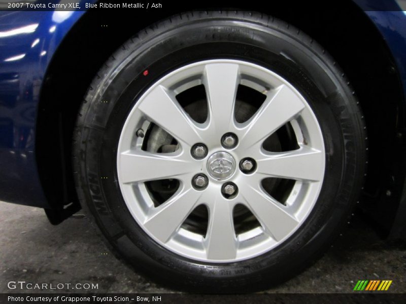 Blue Ribbon Metallic / Ash 2007 Toyota Camry XLE