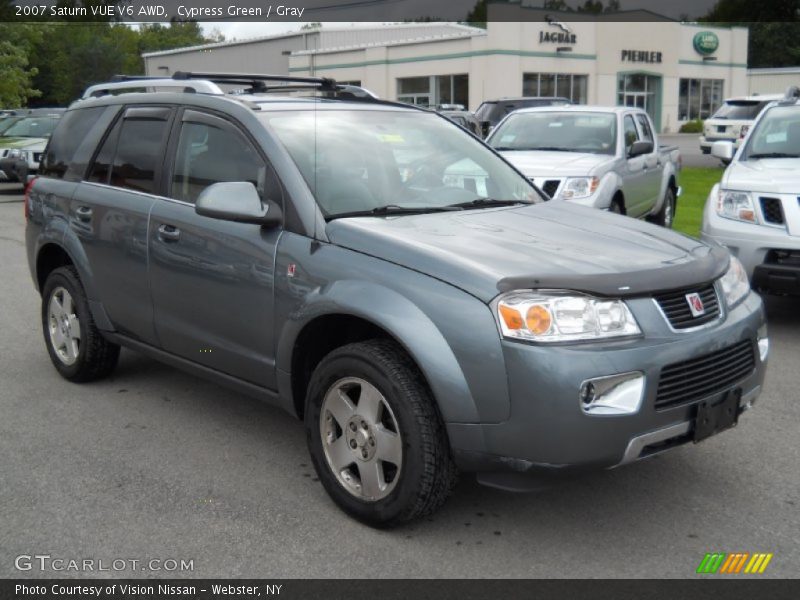 Cypress Green / Gray 2007 Saturn VUE V6 AWD