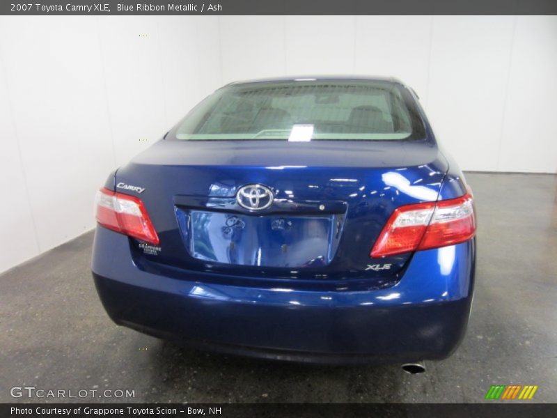 Blue Ribbon Metallic / Ash 2007 Toyota Camry XLE
