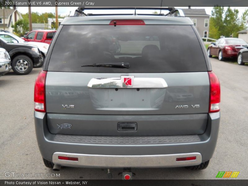 Cypress Green / Gray 2007 Saturn VUE V6 AWD