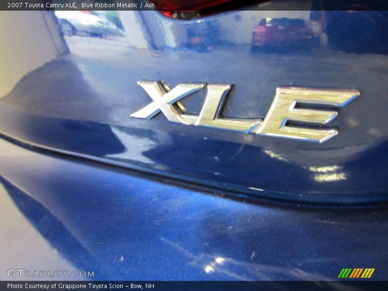 Blue Ribbon Metallic / Ash 2007 Toyota Camry XLE