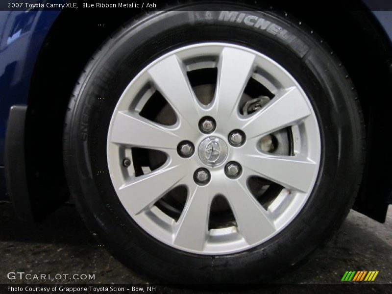 Blue Ribbon Metallic / Ash 2007 Toyota Camry XLE