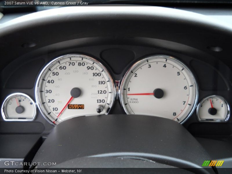 Cypress Green / Gray 2007 Saturn VUE V6 AWD
