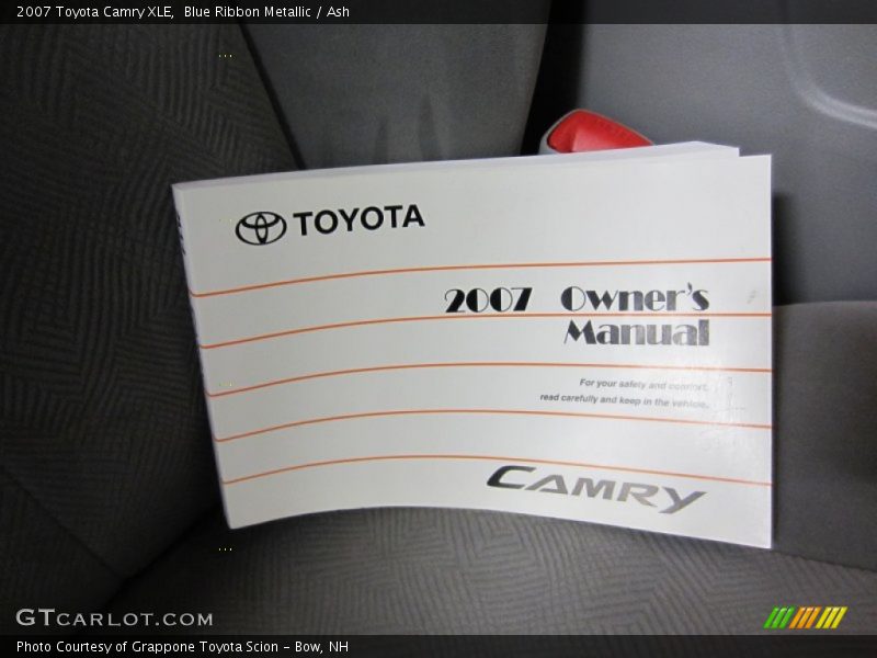 Blue Ribbon Metallic / Ash 2007 Toyota Camry XLE