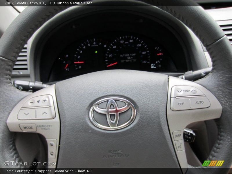 Blue Ribbon Metallic / Ash 2007 Toyota Camry XLE