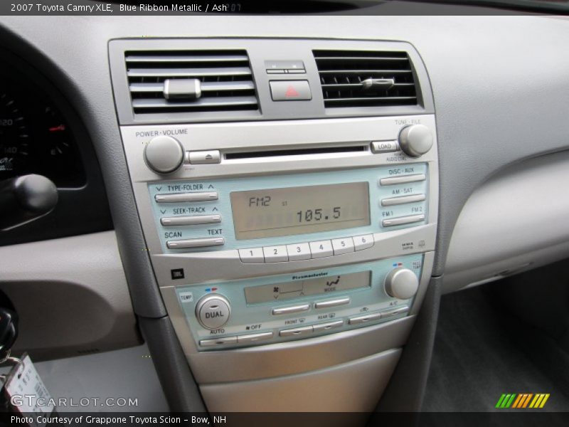 Blue Ribbon Metallic / Ash 2007 Toyota Camry XLE