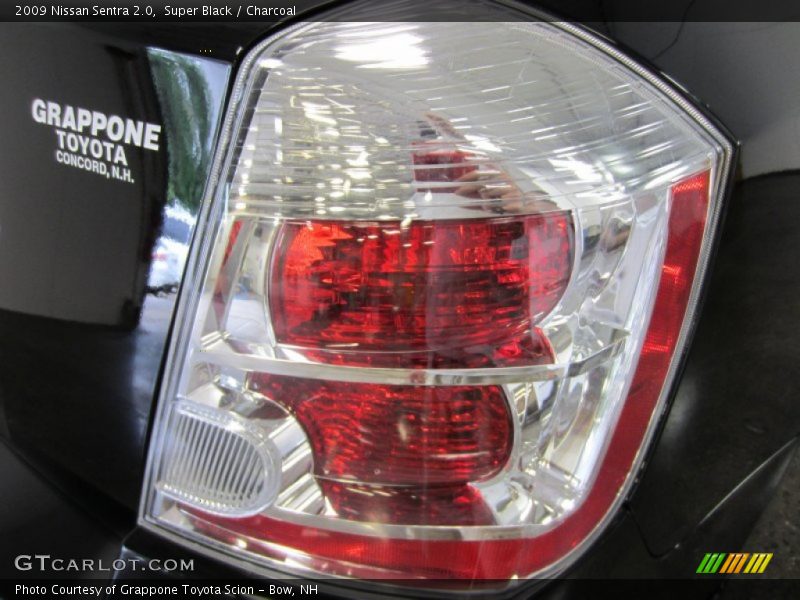 Super Black / Charcoal 2009 Nissan Sentra 2.0