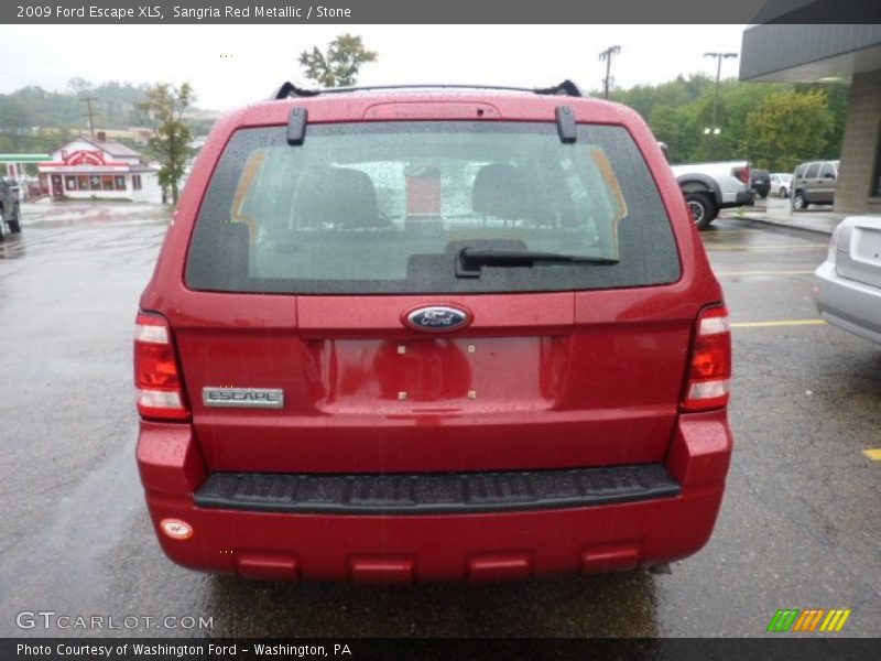 Sangria Red Metallic / Stone 2009 Ford Escape XLS