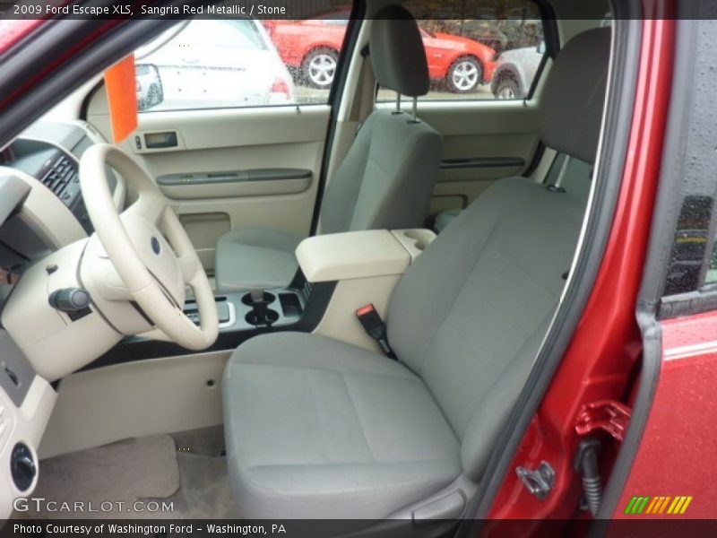 Sangria Red Metallic / Stone 2009 Ford Escape XLS
