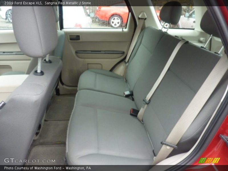 Sangria Red Metallic / Stone 2009 Ford Escape XLS