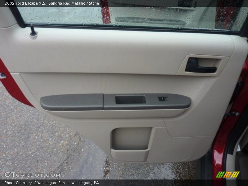 Sangria Red Metallic / Stone 2009 Ford Escape XLS