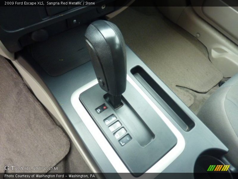 Sangria Red Metallic / Stone 2009 Ford Escape XLS