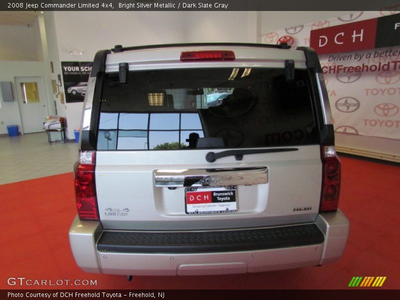 Bright Silver Metallic / Dark Slate Gray 2008 Jeep Commander Limited 4x4