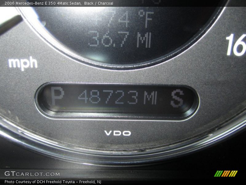 Black / Charcoal 2006 Mercedes-Benz E 350 4Matic Sedan