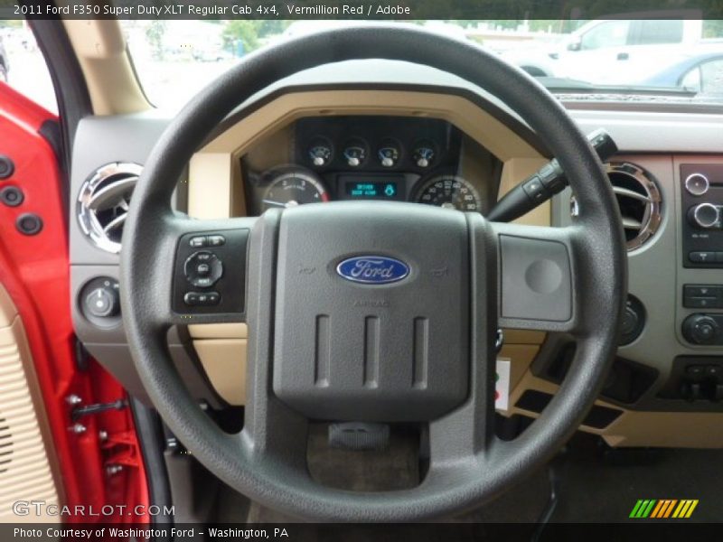  2011 F350 Super Duty XLT Regular Cab 4x4 Steering Wheel