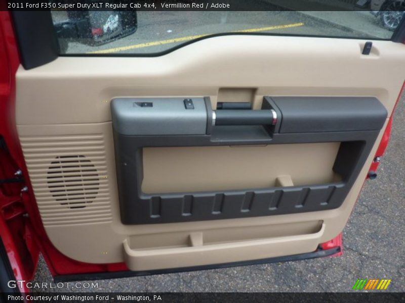 Door Panel of 2011 F350 Super Duty XLT Regular Cab 4x4