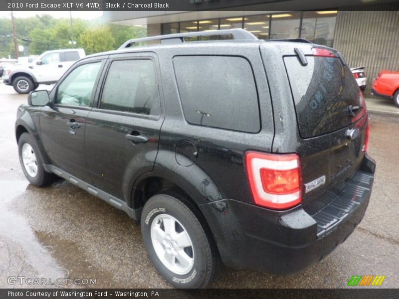 Black / Charcoal Black 2010 Ford Escape XLT V6 4WD