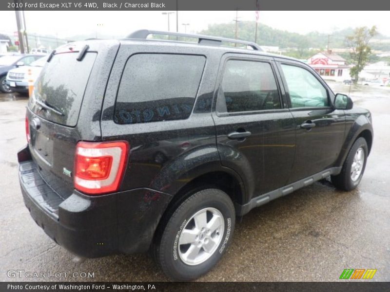 Black / Charcoal Black 2010 Ford Escape XLT V6 4WD