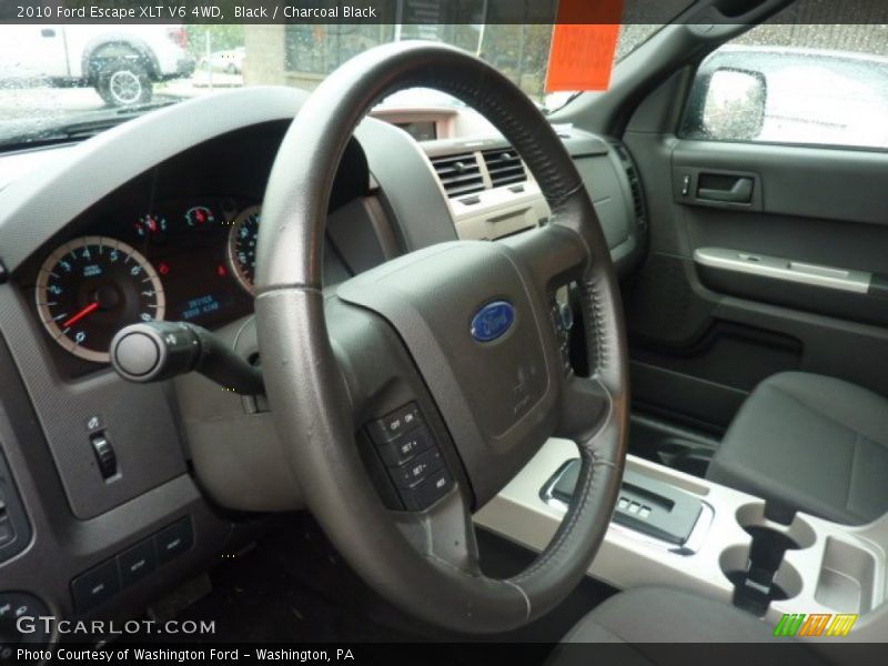 Black / Charcoal Black 2010 Ford Escape XLT V6 4WD