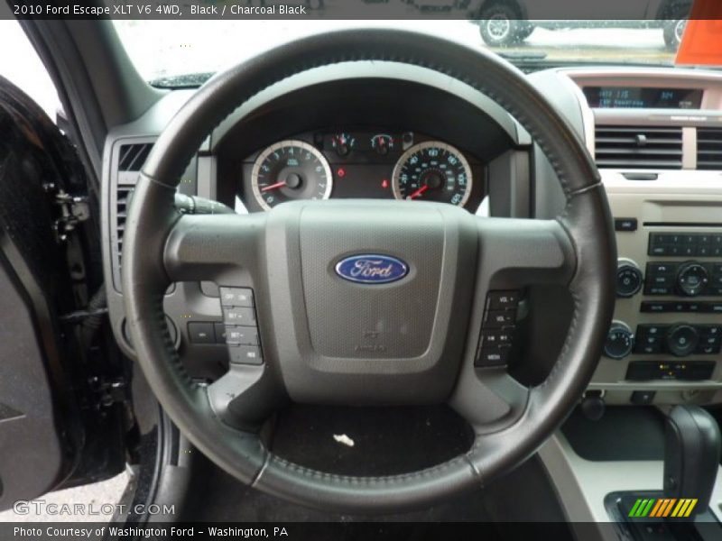 Black / Charcoal Black 2010 Ford Escape XLT V6 4WD