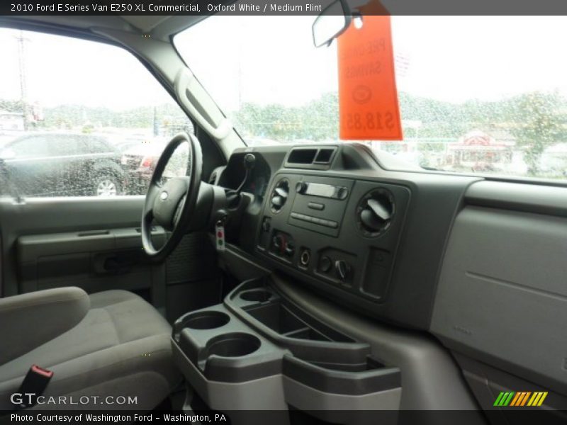 Oxford White / Medium Flint 2010 Ford E Series Van E250 XL Commericial