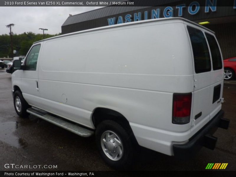 Oxford White / Medium Flint 2010 Ford E Series Van E250 XL Commericial