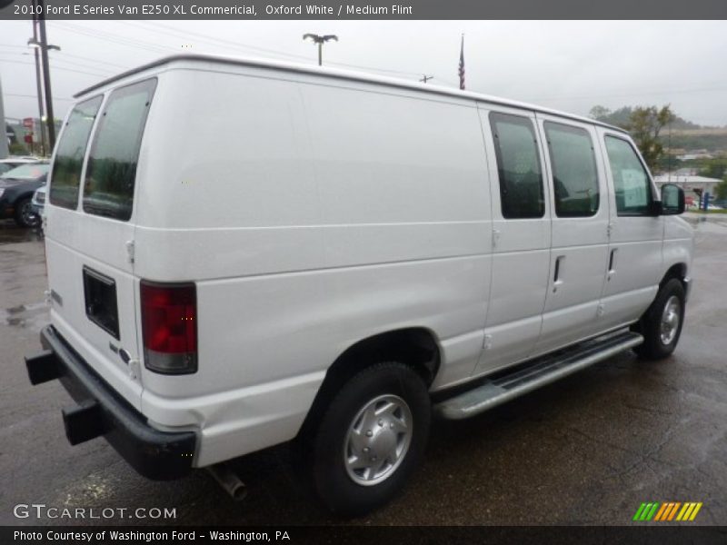 Oxford White / Medium Flint 2010 Ford E Series Van E250 XL Commericial