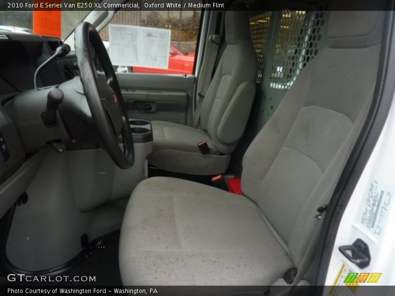 Oxford White / Medium Flint 2010 Ford E Series Van E250 XL Commericial