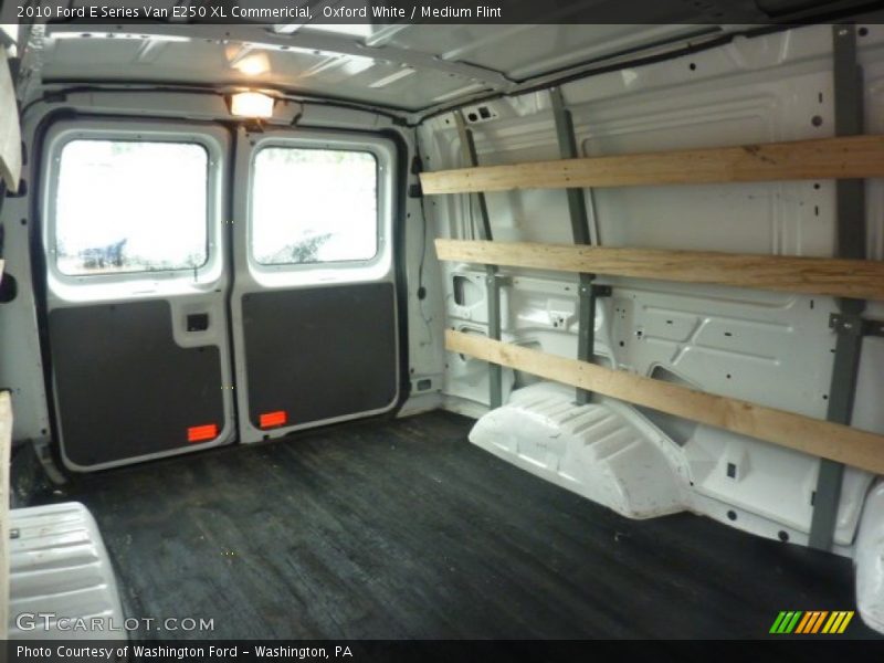 Oxford White / Medium Flint 2010 Ford E Series Van E250 XL Commericial