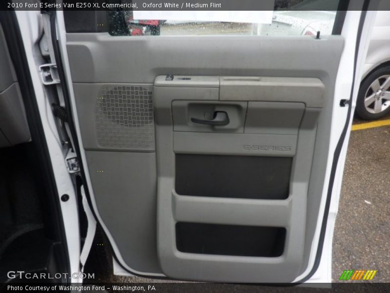 Oxford White / Medium Flint 2010 Ford E Series Van E250 XL Commericial