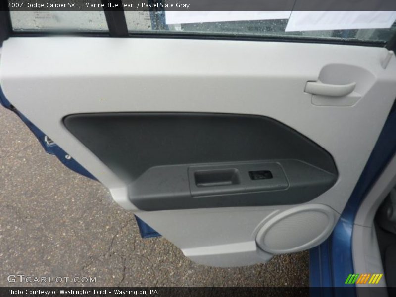 Marine Blue Pearl / Pastel Slate Gray 2007 Dodge Caliber SXT