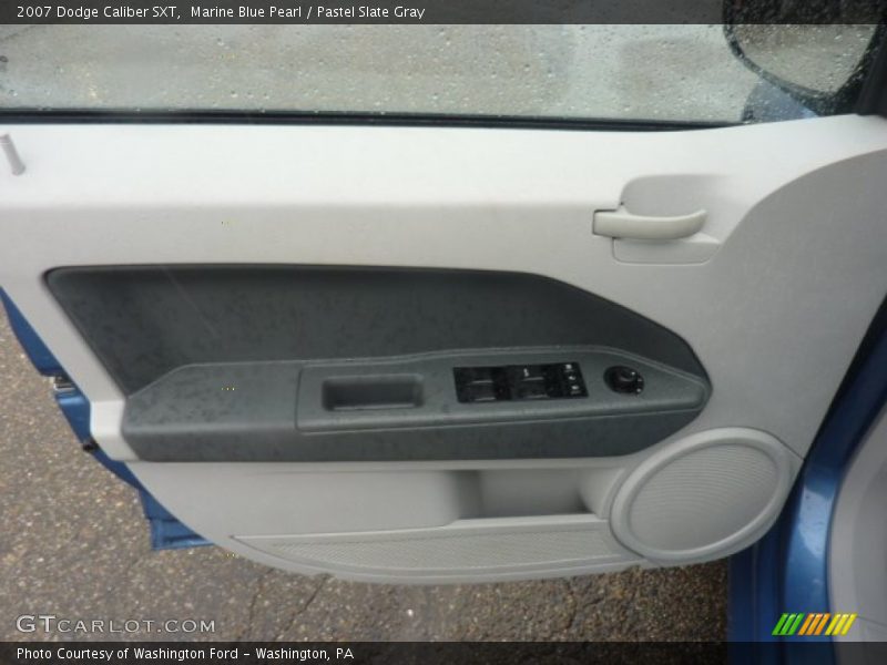 Marine Blue Pearl / Pastel Slate Gray 2007 Dodge Caliber SXT