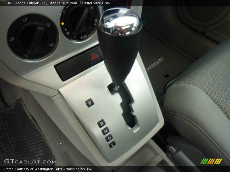 Marine Blue Pearl / Pastel Slate Gray 2007 Dodge Caliber SXT