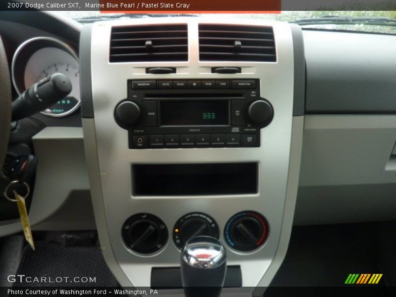 Marine Blue Pearl / Pastel Slate Gray 2007 Dodge Caliber SXT