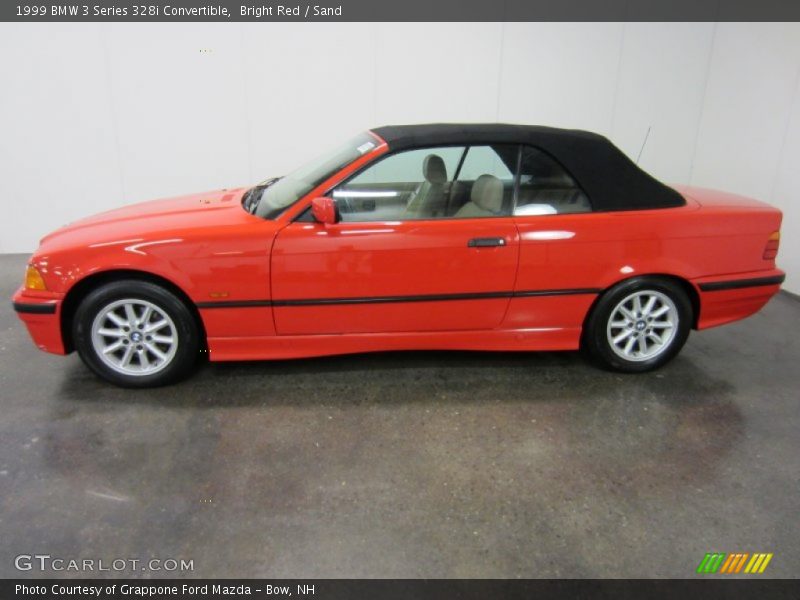  1999 3 Series 328i Convertible Bright Red