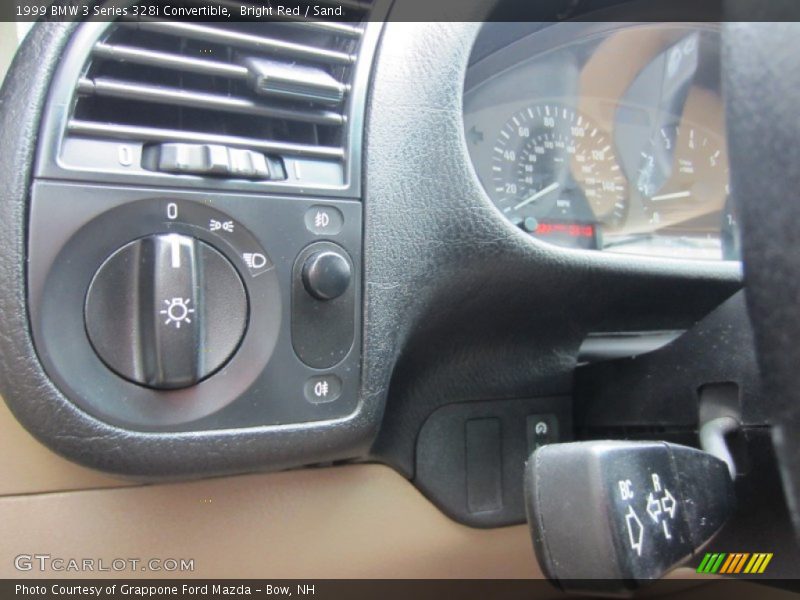 Controls of 1999 3 Series 328i Convertible