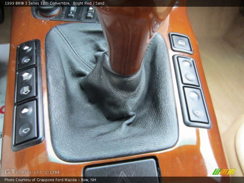 Controls of 1999 3 Series 328i Convertible