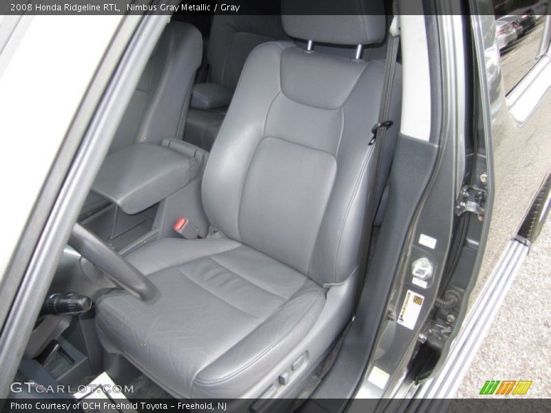 Nimbus Gray Metallic / Gray 2008 Honda Ridgeline RTL