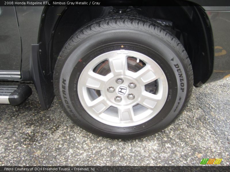 Nimbus Gray Metallic / Gray 2008 Honda Ridgeline RTL